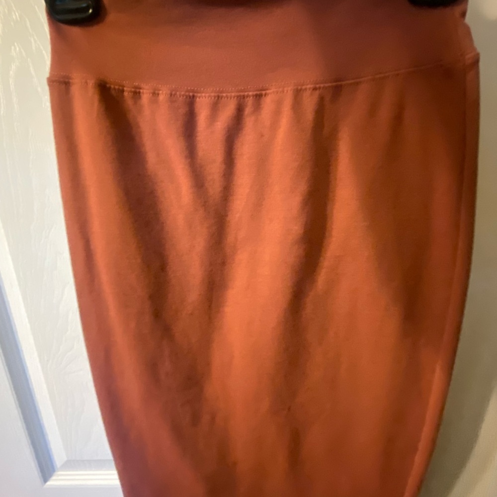 Medium Peach Pencil Skirt